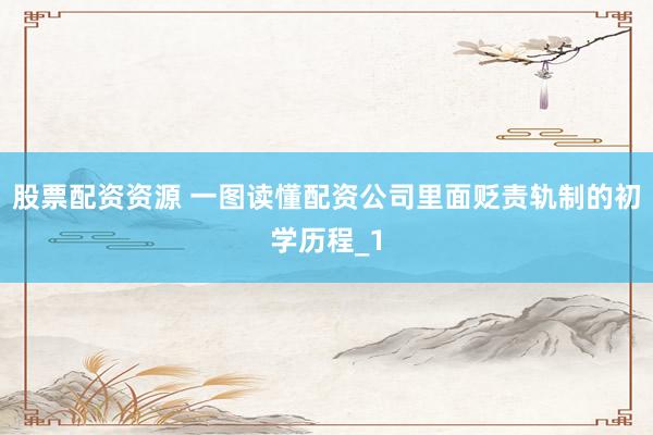 股票配资资源 一图读懂配资公司里面贬责轨制的初学历程_1
