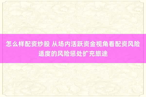 怎么样配资炒股 从场内活跃资金视角看配资风险适度的风险惩处扩充旅途